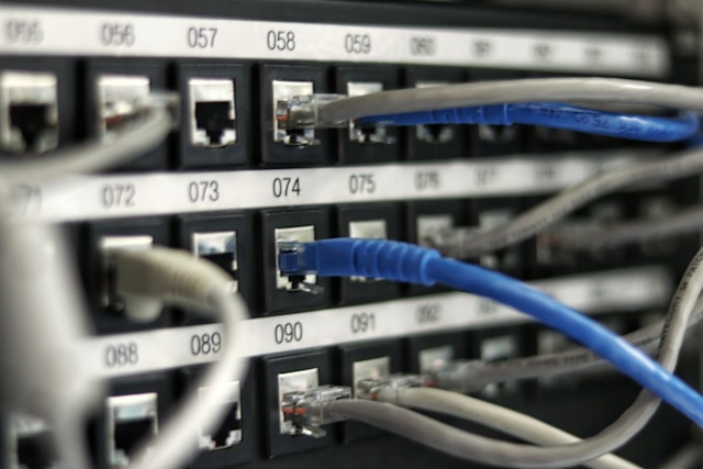 Patch Panel Close-up